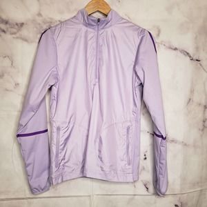 NIKE Golf Light Purple Half Zip Women's Track Jacket S